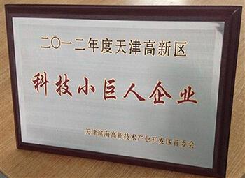 科技小巨人企業(yè)證書1